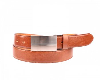 Penny Belts Pnsk koen spoleensk opasek s plnou sponou 35-020-1PS-42 cognac NEW