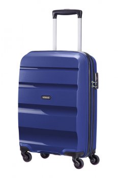 AMERICAN TOURISTER Cestovn kufr vel. S - kabinov zavazadlo TSA zmek BON AIR Spinner S Midnight navy 59422-1552