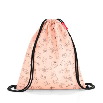 Reisenthel Sek na pezvky - vak na tlocvik IC4062 mysac kids cats and dogs rose