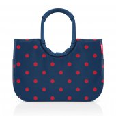 Reisenthel Modern nkupn kok loopshopper L FRAME MIXED DOTS RED OR3076