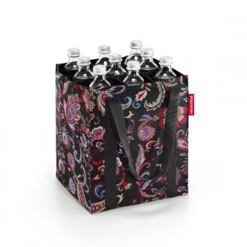 Reisenthel Nkupn taka na lahve bottlebag paisley black ZJ7064